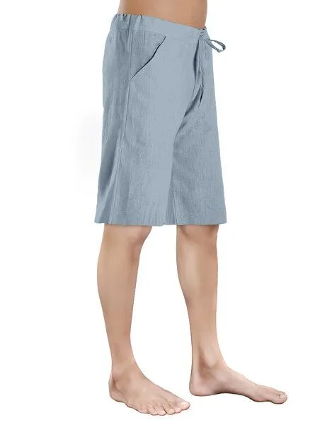 SCHAZAD Leinenshort von SCHAZAD, Petrol, – Produktbild 2 von 3
