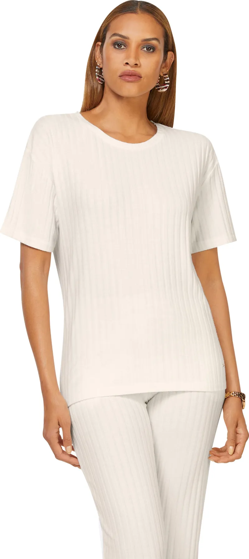 feel good Shirt ecru, Ecru, – Produktbild 2 von 2