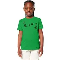 FellHerz FellHerz Kids T-Shirt Fußball-Mädchen fresh green – Produktbild 1 von 2