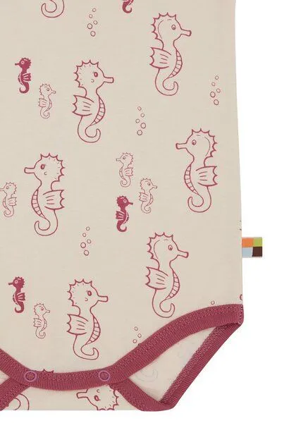 loud + proud loud + proud Babys & Kinder Body kurzarm Druck, GOTS-zertifiziert, Rouge(rosa), – Produktbild 3 von 3