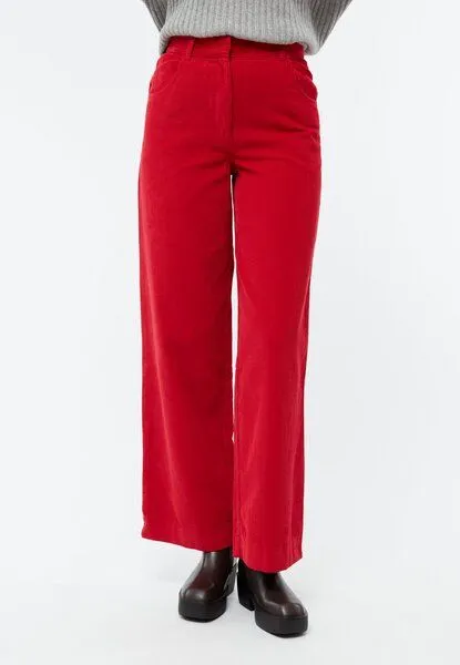 Givn Berlin Givn Berlin Cordhose GBELENA in weiter Passform aus Bio-Baumwolle, Crimson, – Produktbild 2 von 4