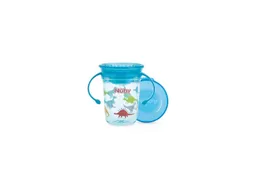 Nuby Nuby 360 Grad Wonder Cup Kinderbecher mit Handgriffen 240 ml – Produktbild 1 von 1