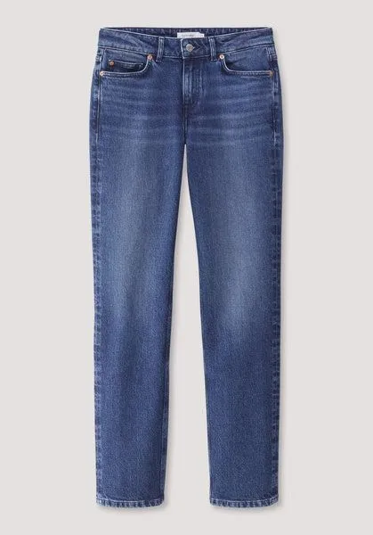 hessnatur hessnatur Jeans MARIE Mid Rise Straight aus Bio-Denim, Blue, – Produktbild 4 von 4