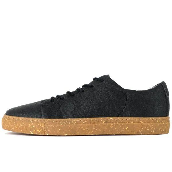 SORBAS SORBAS '02 Ananasfaser Sneaker, Black (schwarz), – Produktbild 1 von 4