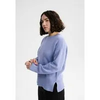 MELA Jacquard Strickpullover FAIZA | von MELA | Fairtrade & GOTS zertifiziert, Forgetmenot, – Produktbild 1 von 1