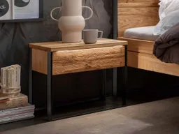 allnatura Nachttisch "Fira" | ohne Beleuchtung | H45xB45xT35 cm – Produktbild 1 von 1