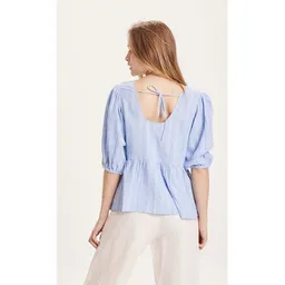 KnowledgeCotton Apparel KnowledgeCotton Apparel Bluse LILY aus Tencel und Bio-Baumwolle – Produktbild 1 von 1