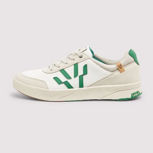 SAOLA SAOLA Cali M vegan sneaker mit Easy Slip In, White forest, – Produktbild 3 von 4