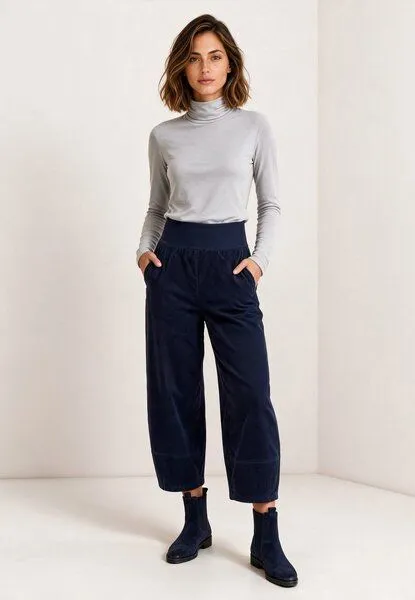 LANA Organic LANA Organic Hose, Modell Kira, Marine, – Produktbild 1 von 4