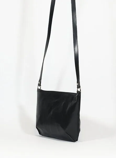 monday market monday market Ledertasche Lea, Schwarz, – Produktbild 3 von 3