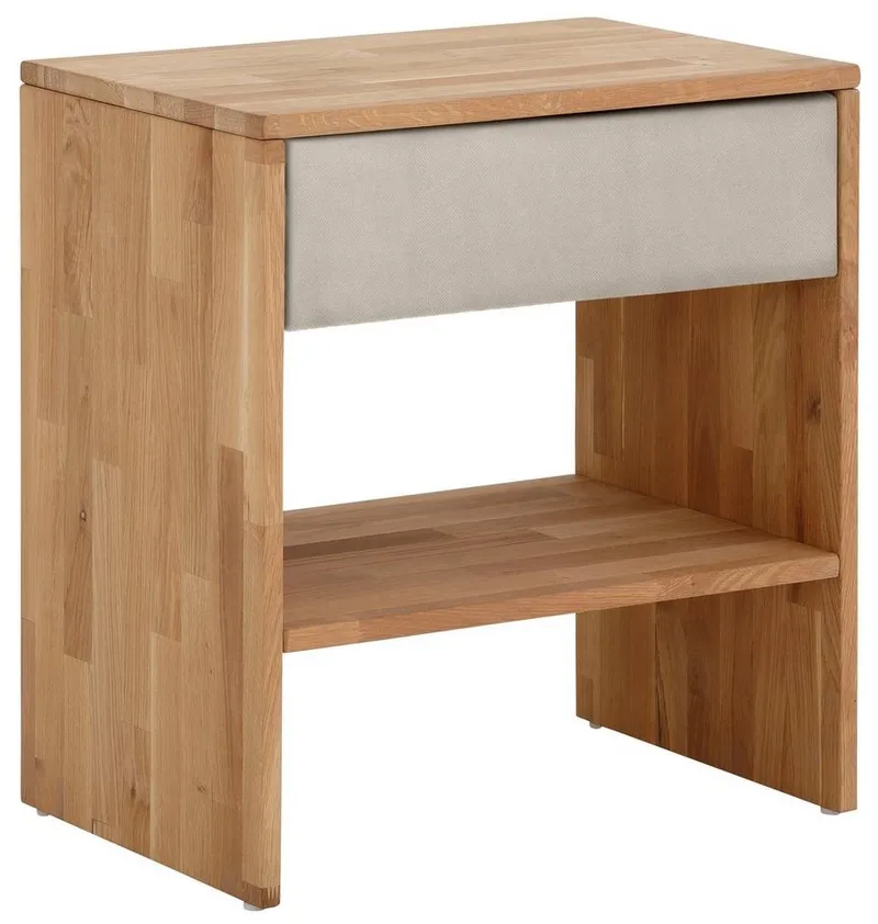 Home affaire Nachttisch Cavan, passend zur Boxspringbett-Serie Cavan, Beige, – Produktbild 4 von 6