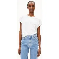 ARMEDANGELS ARMEDANGELS SLUB Damen T-Shirt aus Bio-Baumwolle, White, – Produktbild 1 von 1