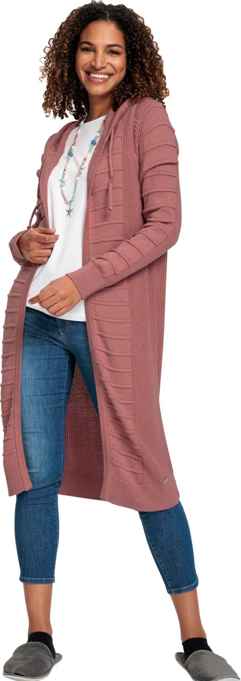 Witt Longstrickjacke rosenholz, Rosenholz, – Produktbild 2 von 2