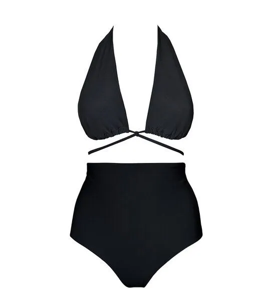 Anekdot Anekdot Bikini Set Versatile Top + Core High Slip, Black, – Produktbild 1 von 4