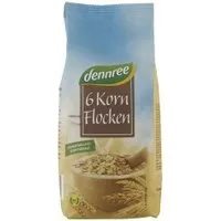 dennree Sechs-Korn-Flocken – Produktbild 1 von 1