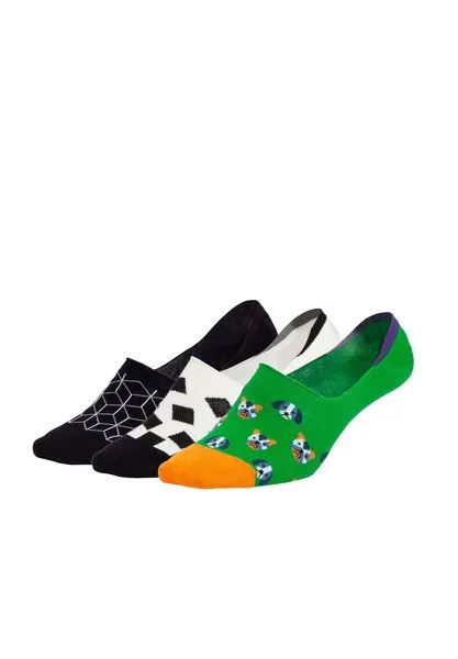 DillySocks DillySocks Füßlinge „Hidden Dog Geometrics“, Mehrfarbig, – Produktbild 1 von 4