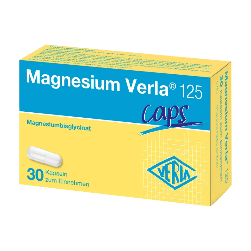 Magnesium-Verla Magnesium-Verla 125 caps – Produktbild 1 von 2
