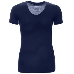 Kaipara - Merino Sportswear Kaipara - Merino Sportswear Merino Shirt Kurzarm Slimfit V-Neck 200 – Produktbild 1 von 1