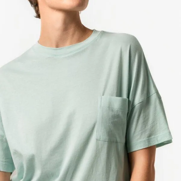 Living Crafts Living Crafts T-Shirt - ANSIMA, Light aqua (petrol), – Produktbild 4 von 4