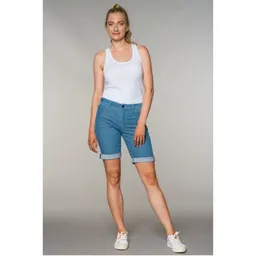 Feuervogl Feuervogl fv-Mol:ly | Bermuda  Shorts | Light Denim – Produktbild 1 von 1
