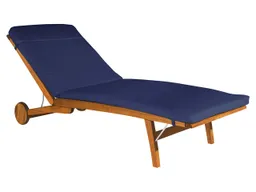 Rondo Auflage für Sonnenliege 'Talisa' 200 x 58 x 6 cm, Bezug aus Polyester, blau – Produktbild 1 von 1