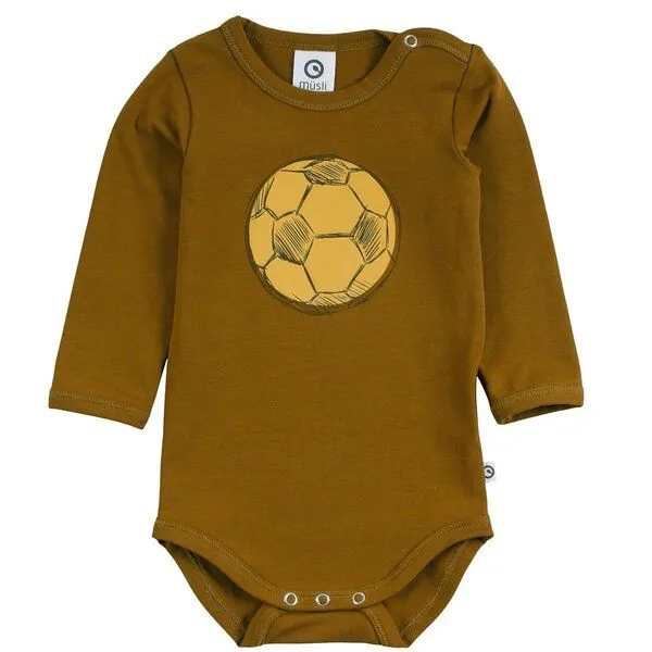 Fred's World by Green Cotton Fred's World by Green Cotton Body Front-Fußball, Pesto, – Produktbild 1 von 1