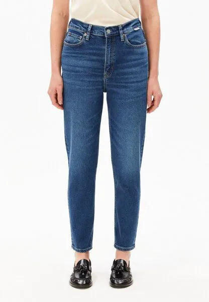 ARMEDANGELS ARMEDANGELS MAIRAA Damen Mom Jeans aus recyceltem Baumwoll-Mix, Blue, – Produktbild 1 von 4