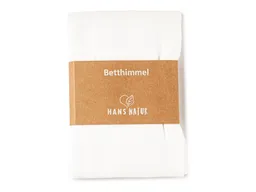 HANS NATUR Betthimmel Baldachin Bio-Baumwolle weiß 115 x 300 cm – Produktbild 1 von 1