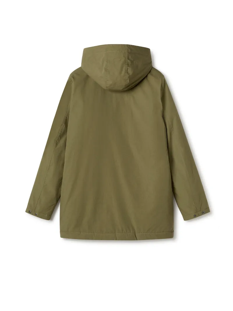 TWOTHIRDS TWOTHIRDS Herren vegan Jacke Snake Dark Olive, Olivgrün, – Produktbild 1 von 2