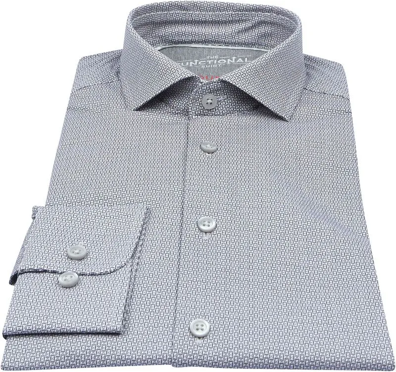 Pure Pure The Functional Shirt Druck Grau - Größe 38 (S) (S), Grau, – Produktbild 4 von 4