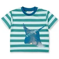 Sense Organics sense-organics Sense Organics Baby T-Shirt Rochen-Motiv Bio Baumwolle – Produktbild 1 von 1