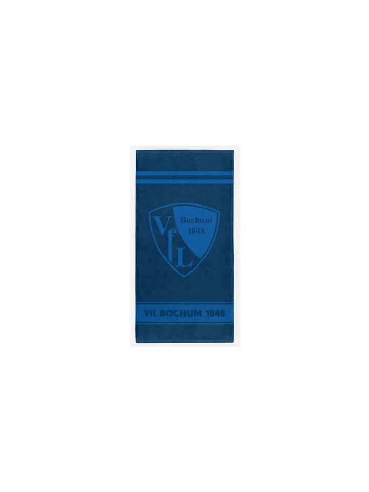 VfL Bochum Handtuch VfL Bochum Handtuch Logo geprägt marine, Blau, – Produktbild 2 von 2