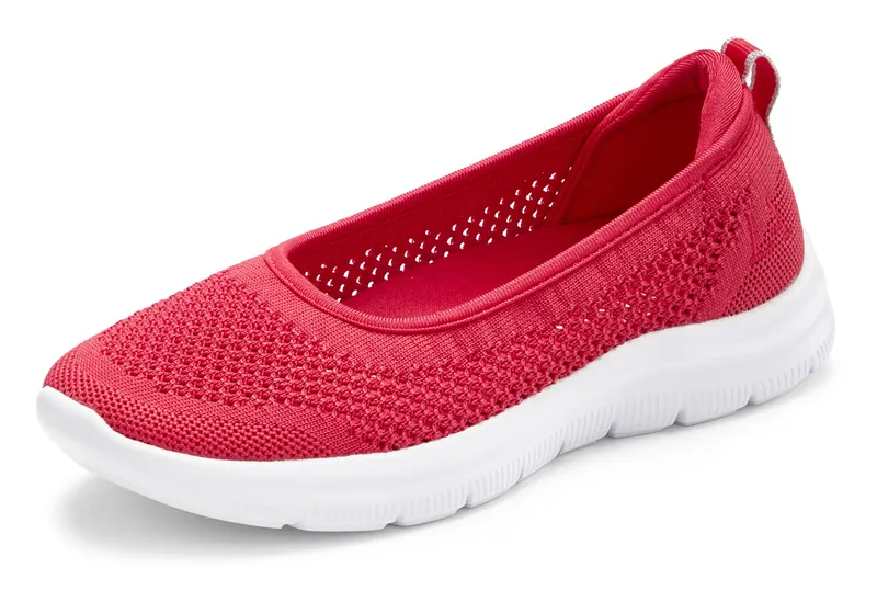 Lascana Sneaker Ballerinas, Pink, – Produktbild 3 von 3