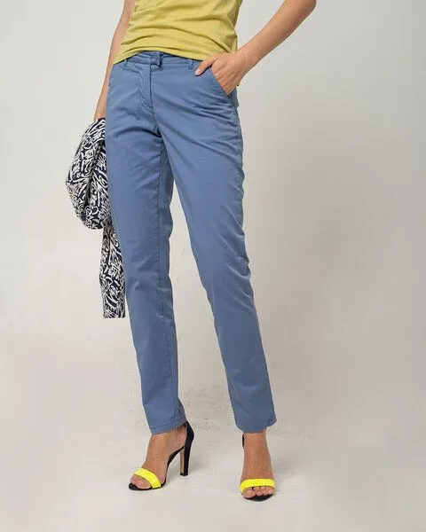 Alma & Lovis Alma & Lovis Chino aus Bio-Baumwolle, Beige, – Produktbild 3 von 4
