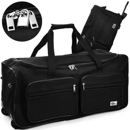 Casaria® Casaria Deuba Große Reisetasche 85L schwarz – Produktbild 1 von 1
