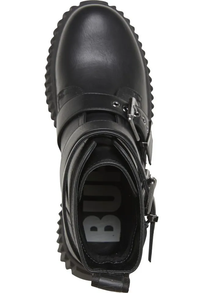 Buffalo Buffalo ZAFIR BIKER BUCKLE - VEGAN NAPPA Stiefel, Schwarz, – Produktbild 3 von 5