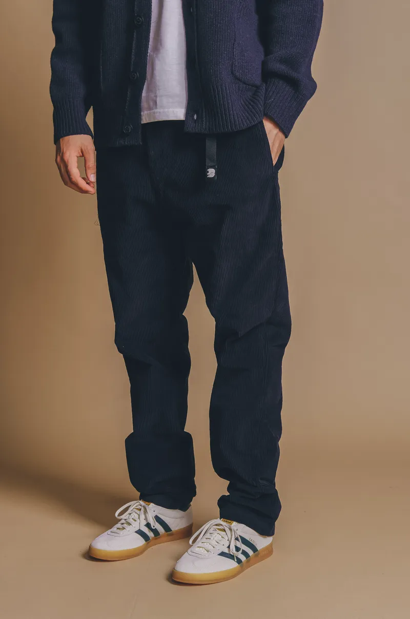 Trendsplant Trendsplant Herren vegan Hose Corduroy Ecodye Climber Navy, Extra dunkelblau, – Produktbild 1 von 1