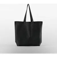Westford Mill Westford Mill große Baumwolltasche Shopper Einkaufstasche Maxi, Schwarz, – Produktbild 1 von 1