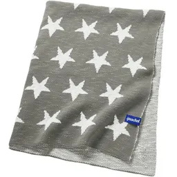 quschel quschel Baby-Strickdecke Himmel voller Sterne 80 x 100 cm – Produktbild 1 von 1