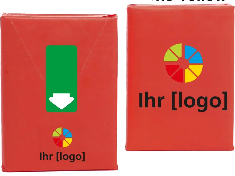 Taschentücher in FSC-Papierverpackung inkl. Aufdruck, Etikett grün – Produktbild 1 von 1