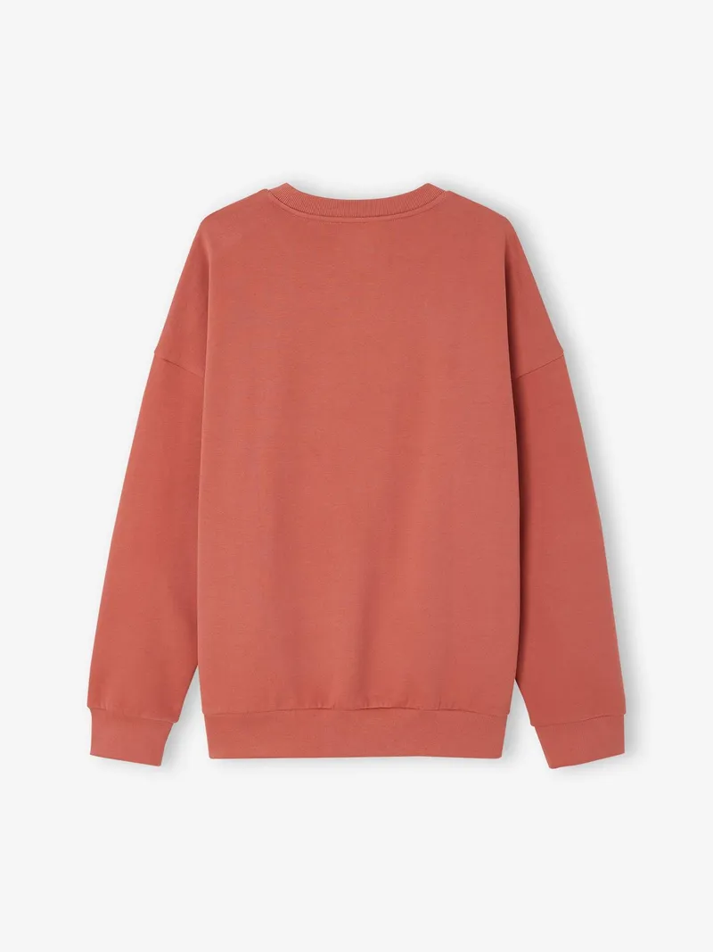 Envie De Fraise Herren Sweatshirt COOL Family Capsule ENVIE DE FRAISE personalisierbar, Terrakotta, – Produktbild 3 von 4