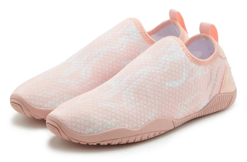 VENICE BEACH VENICE BEACH Badelatsche, Badeschuhe, Slipper, Wasserschuh Aquaschuh schnelltrocknend, zum Reinschlüpfen VEGAN, Orange, – Produktbild 2 von 5