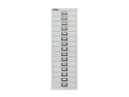Bisley Bisley Schubladenschrank 15 Schübe, DIN A4 lichtgrau – Produktbild 1 von 1