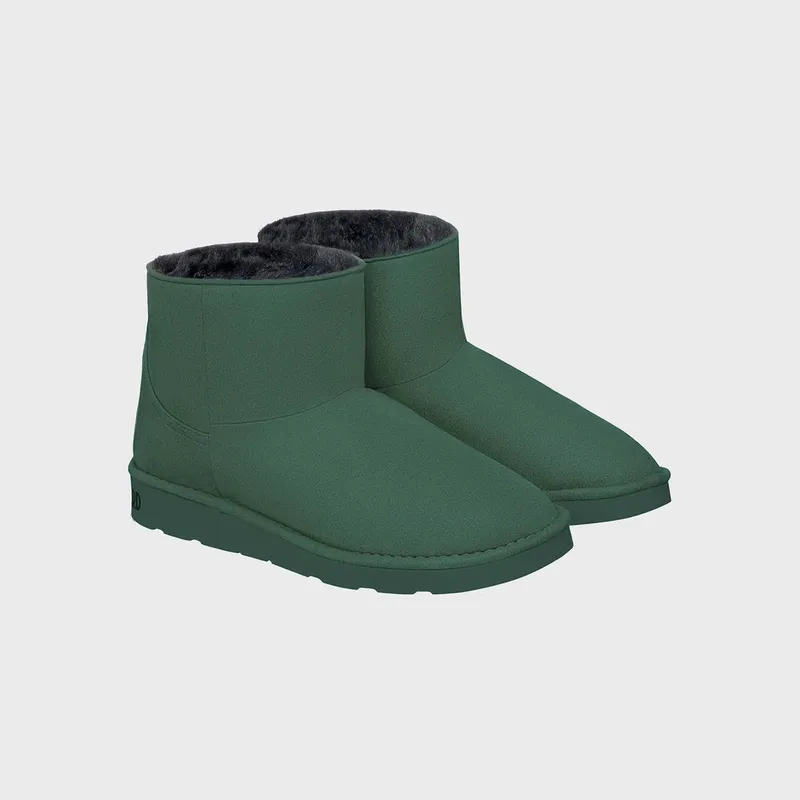 New Orchard New Orchard Damen vegan Stiefel Classic Short Dunkelgrün – Produktbild 2 von 2