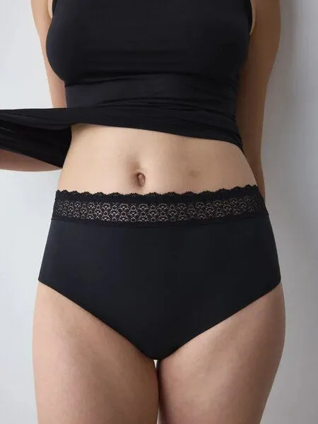 Triumph Triumph Midi-Slips 2er-Pack | Feel of Modal | weich, Schwarz, – Produktbild 2 von 4