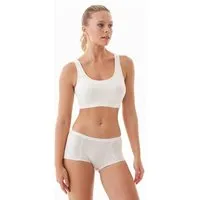 ORGANICATION ORGANICATION BRIANNA | Bralette aus Bio-Baumwolle und TENCEL Modal, Off white, – Produktbild 1 von 1