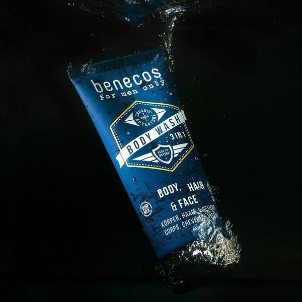 Benecos Benecos For Men Only Body Wash 3in1 - Duschgel – Produktbild 3 von 3