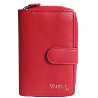 Vargu Vargu Echtleder Geldbörse MASIN 1-A mono, Red, – Produktbild 1 von 1