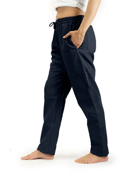 SCHAZAD Leinenhose CHINO von SCHAZAD, Marine, – Produktbild 2 von 3