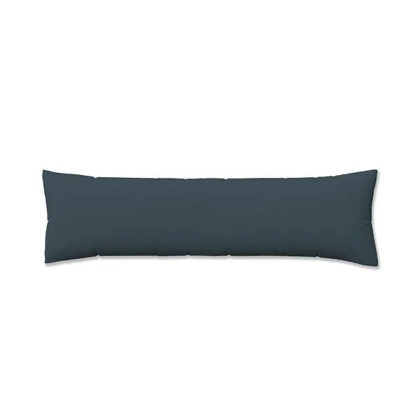 Schlafgut Schlafgut Seitenschläferkissenbezug Pure - 95% Biobaumwolle, 5% Elasthan, Grey deep, – Produktbild 1 von 4